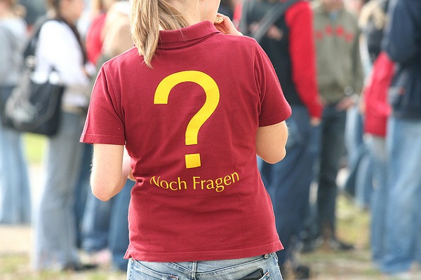 Noch Fragen? (Foto: Bettina Braun, flickr, CC BY 2.0).