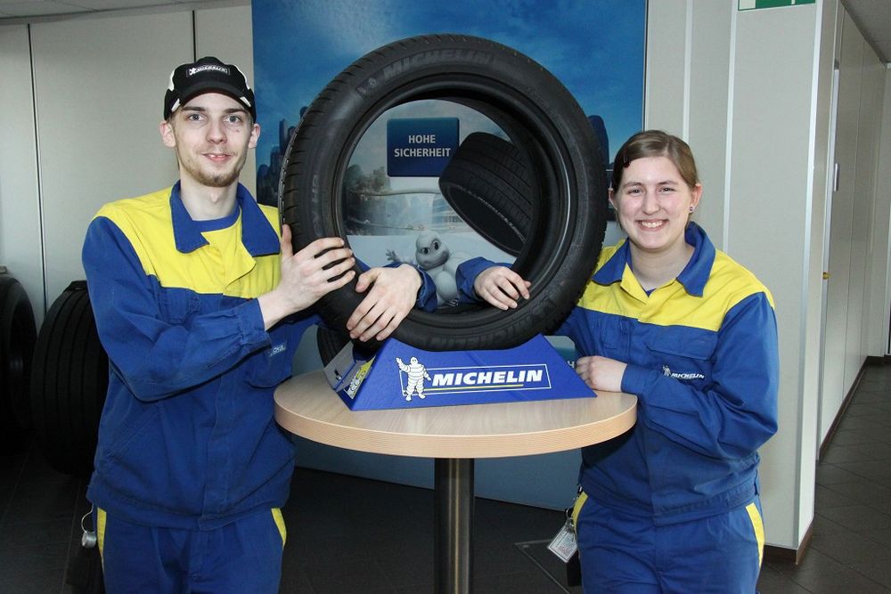 Erfolgreich: Tobias und Jenny im StartPlus-Programm von Michelin in Bad Kreuznach