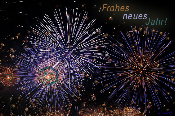 Einen guten Rutsch ins neue Jahr 2015! (Foto: Walter-Wilhelm, flickr, CC BY 2.0)