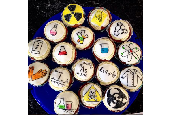 Diese Chemie-Cookies machen sich in jedem Labor gut (Foto: priklady.eu, Instagram)