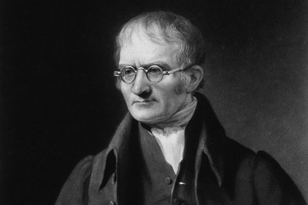 John Dalton um 1834 (Foto: Wikipedia, Gemeinfrei)