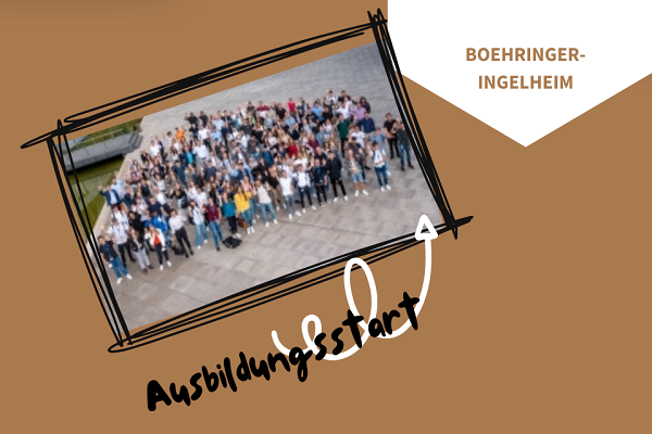 Ausbildungsstart beim Pharmahersteller Boehringer Ingelheim. 200 Azubis lernen hier 30 verschiedene Berufe.
