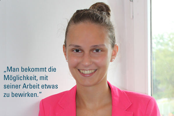 Hanna Auer studiert seit 2012 BWL Industrie im dualen Modell an der DHBW und beim Chemieunternehmen Thor in Speyer (Bild: Thor).